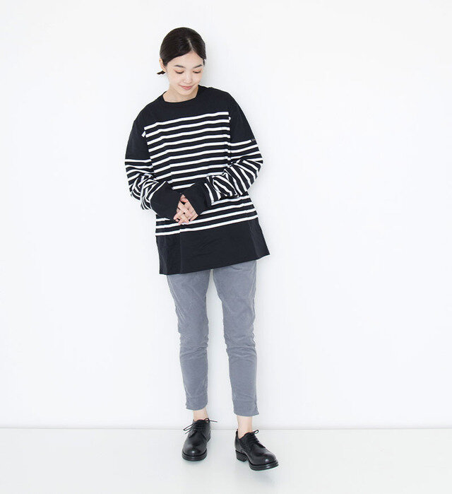 ST-023C<br>コーデュロイサブリナストレッチパンツ