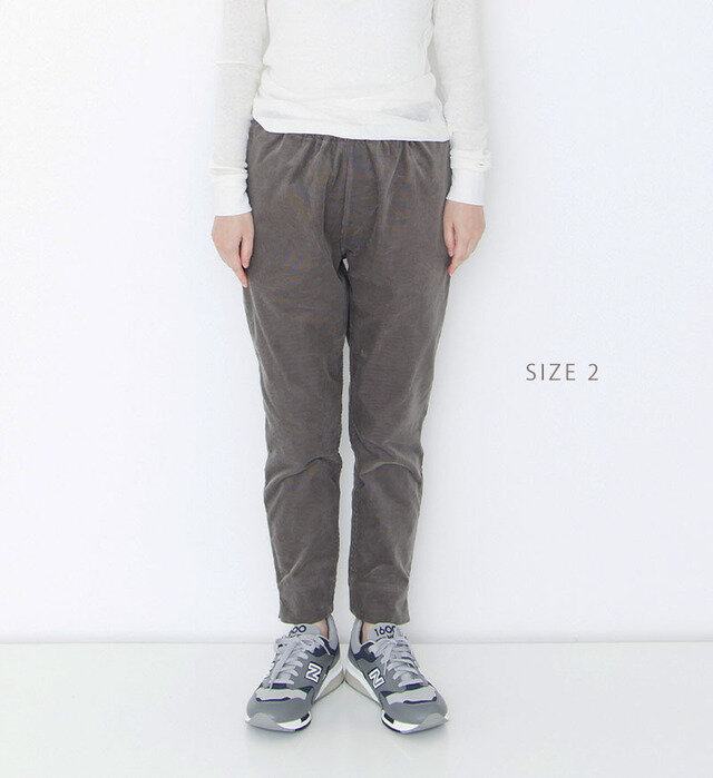 ST-023C<br>コーデュロイサブリナストレッチパンツ