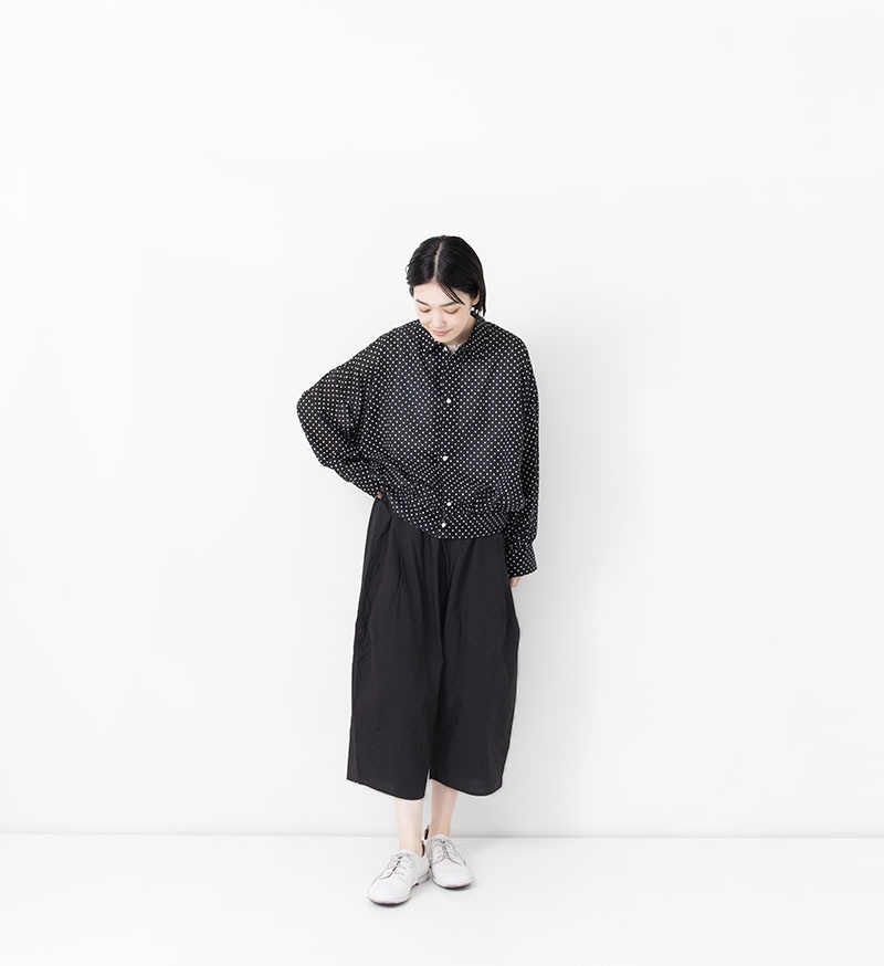 ST-063 ギャザーパンツ - BASIC - Veritecoeur(ヴェリテクール)