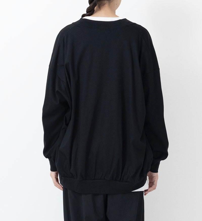 LTD-082 シルケットVネックカーディガン
