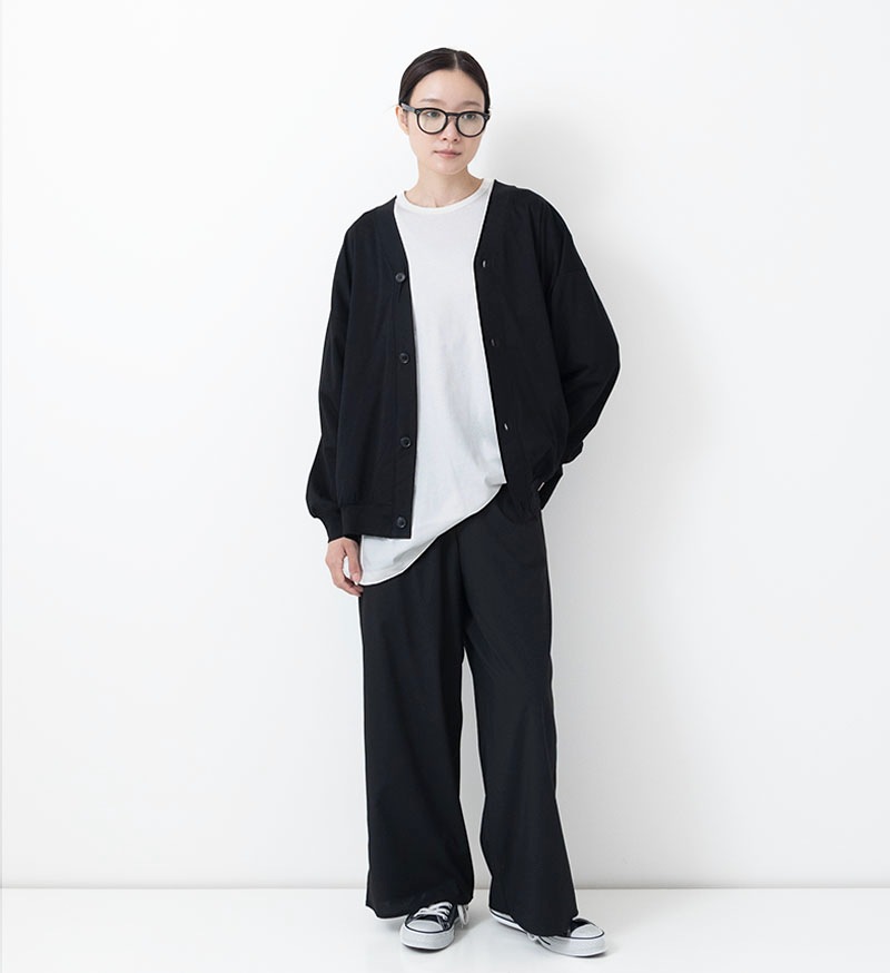 LTD-082 シルケットVネックカーディガン