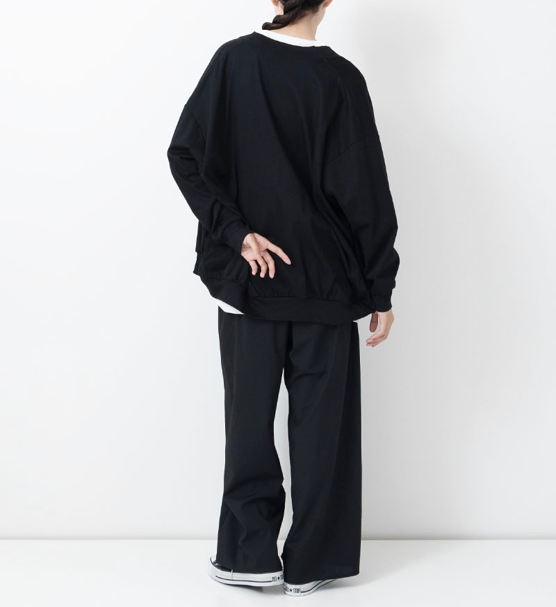 LTD-082 シルケットVネックカーディガン