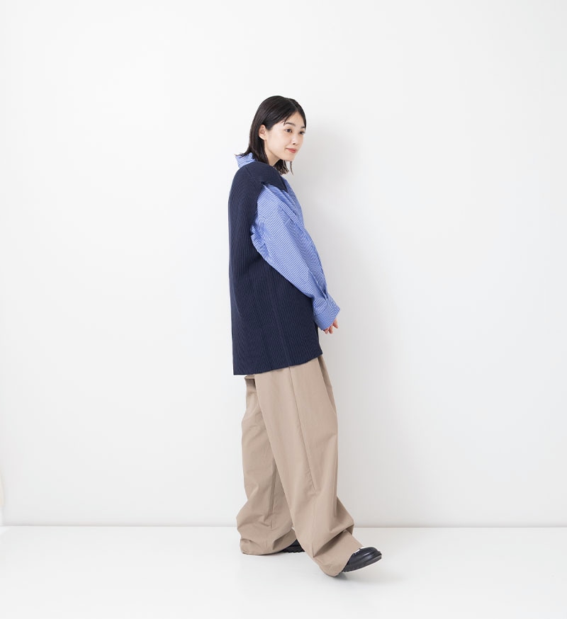 ★LTD-129<br>Cashmere V-Necked Vest