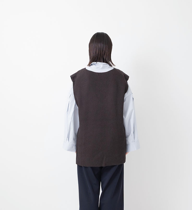 ★LTD-129<br>Cashmere V-Necked Vest