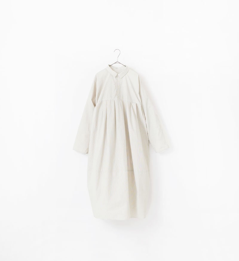 VC-2789<br>ストライプコクーンワンピース