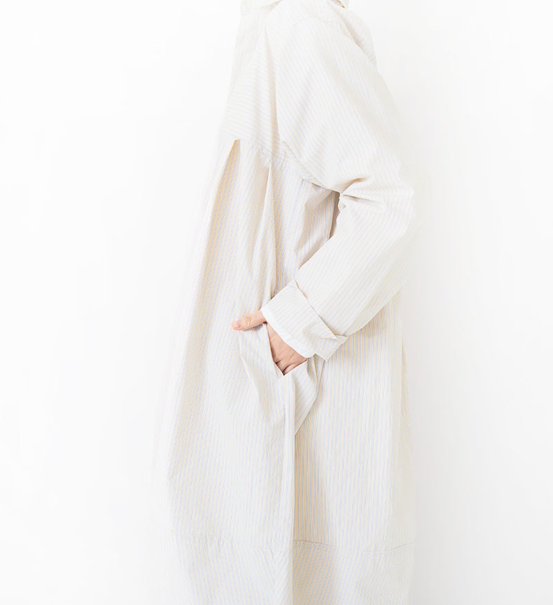 VC-2789<br>ストライプコクーンワンピース