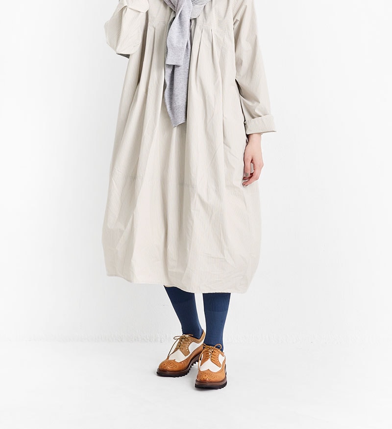 VC-2789<br>ストライプコクーンワンピース