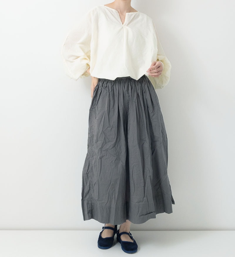 【SALE】<br>※Veritecoeur online 限定※<br> NT-090 コットンボイルワンピース