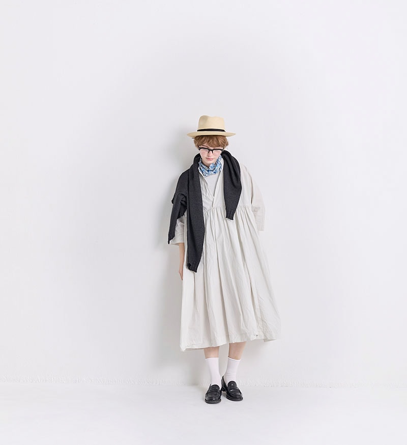 Plantation キャッチワッシャー ワンピース シャツコート ゆったり VC-2846<br>キャッチワッシャーワンピース - COLLECTION - Veritecoeur
