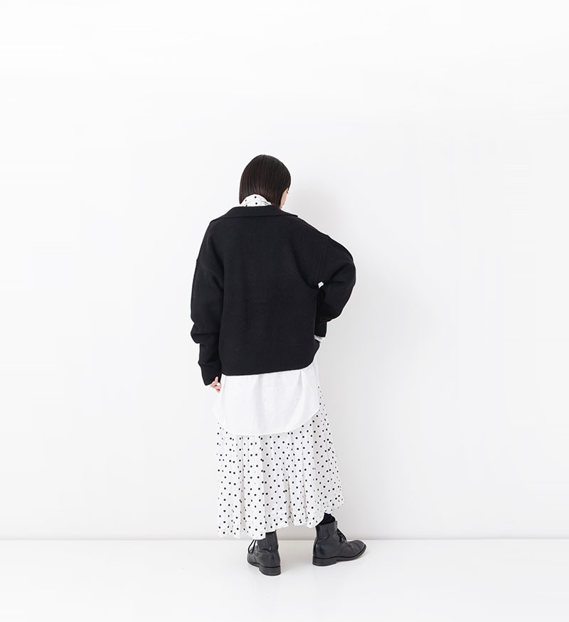 VCK-300<br>スキッパーカラーニット