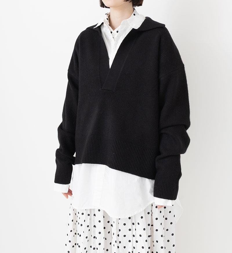 VCK-300<br>スキッパーカラーニット