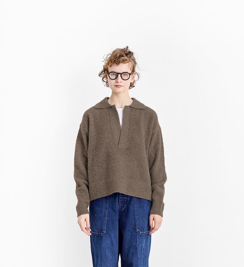 VCK-300<br>スキッパーカラーニット