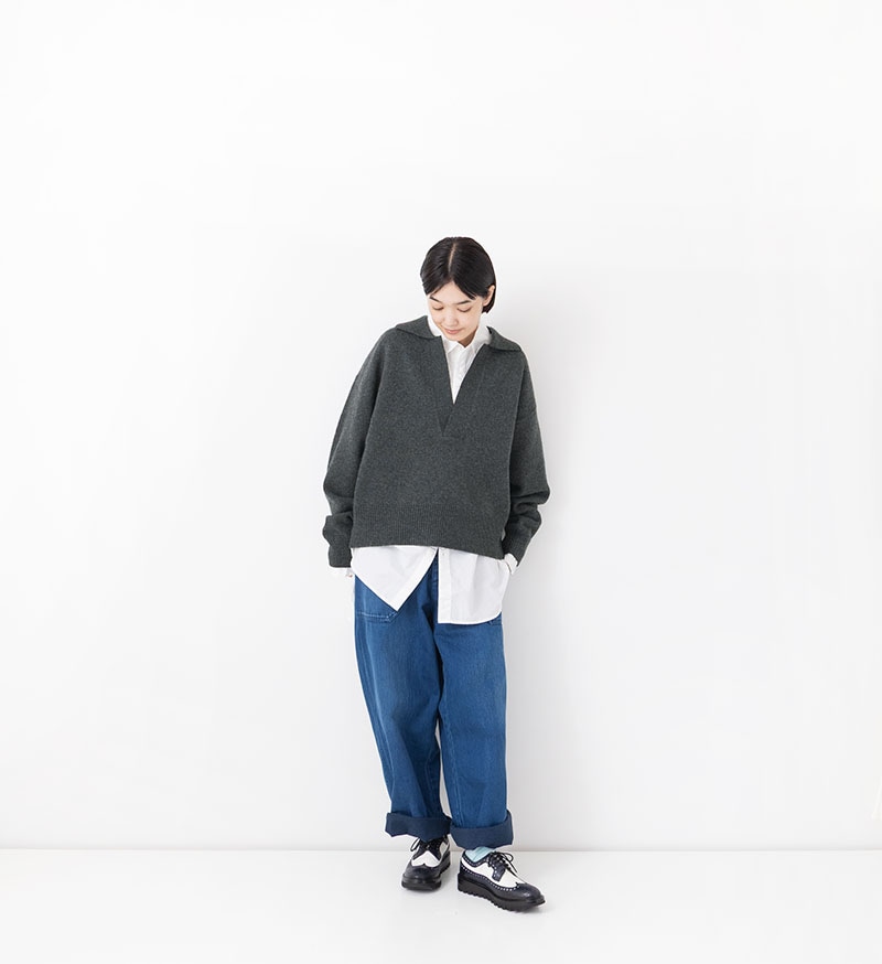 VCK-300<br>スキッパーカラーニット