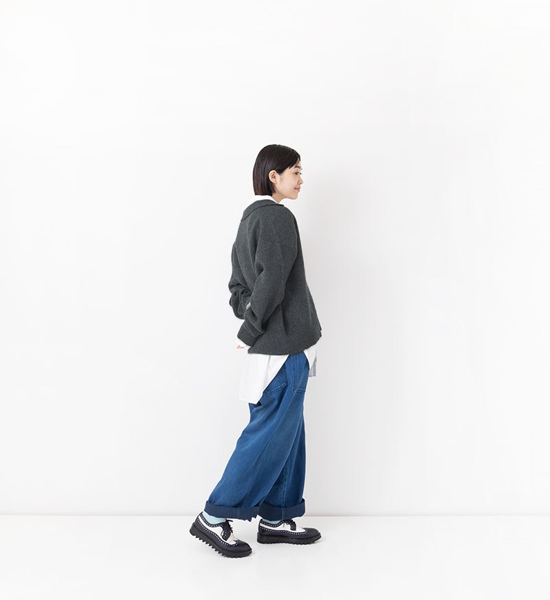 VCK-300<br>スキッパーカラーニット