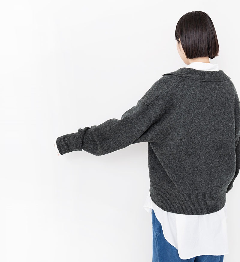 VCK-300<br>スキッパーカラーニット