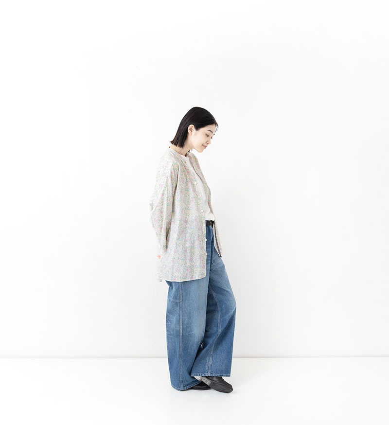 VC-2847<br>LIBERTY PRINT シャツブラウス