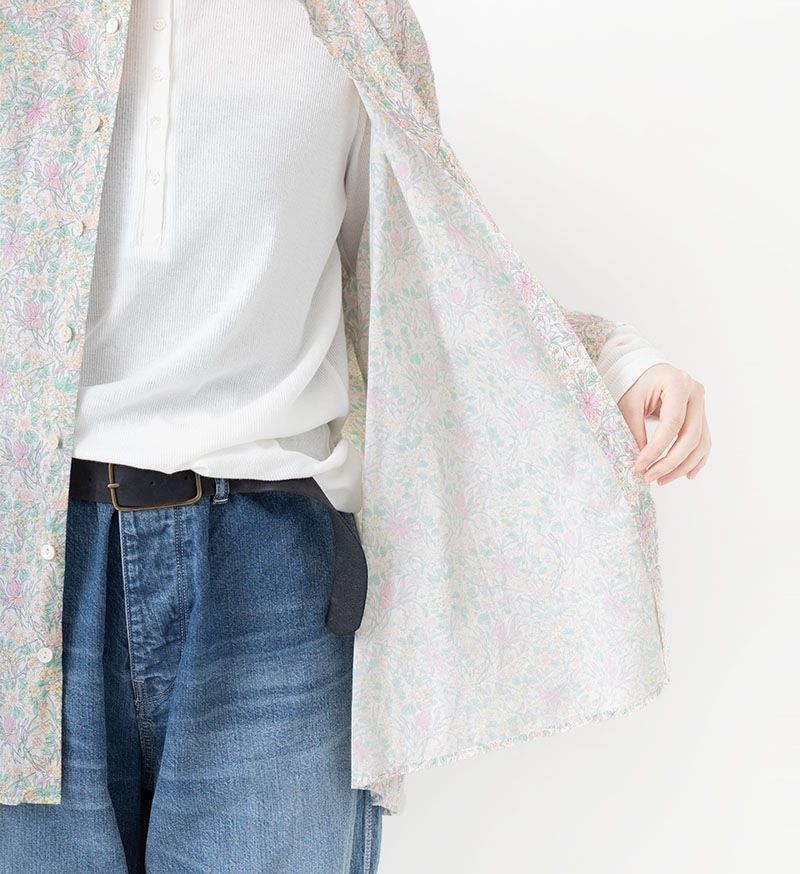 VC-2847<br>LIBERTY PRINT シャツブラウス