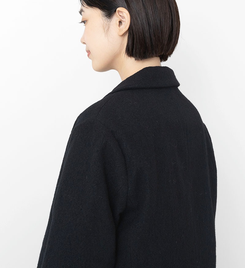 Veritecoeur シングルウールジャケット ST-143 ブラック Veritecoeur ジャケット[ST-143] – CREER
