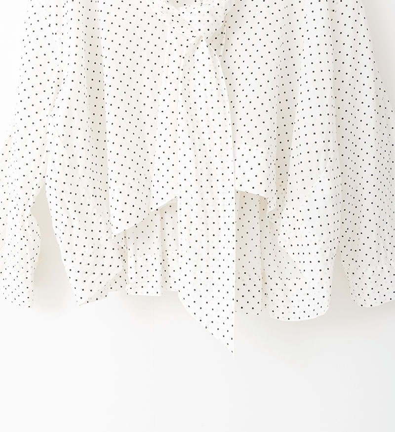 *VC-2748<br>ドットタイカラーブラウス