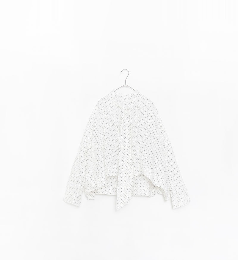 ＊VC-2748<br>ドットタイカラーブラウス