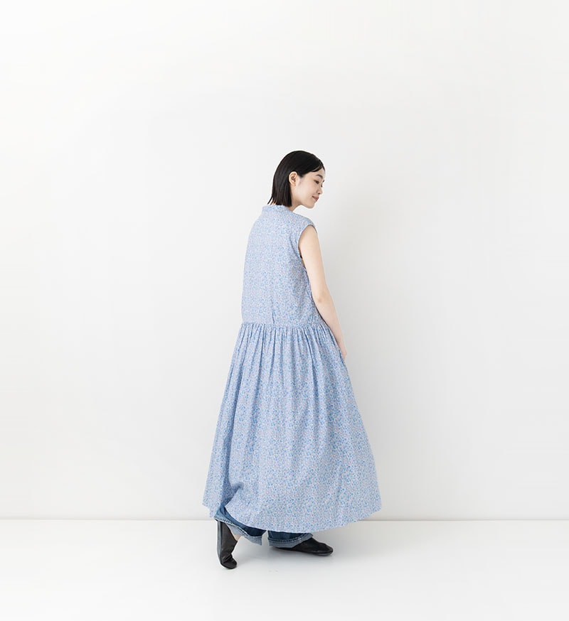 VC-2848<br>LIBERTY PRINT ノースリーブワンピース - すべての商品