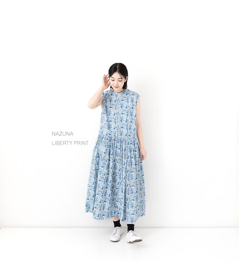 VC-2848<br>LIBERTY PRINT ノースリーブワンピース - COLLECTION