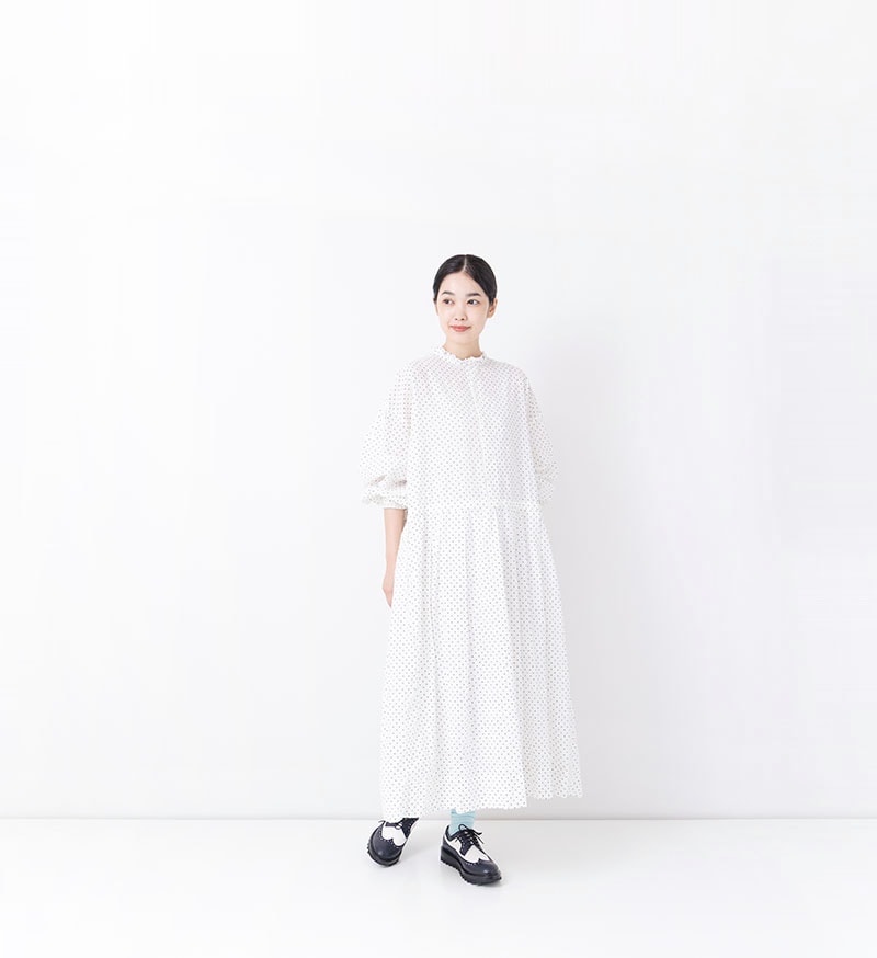 VC-2749<br>ドットフリルワンピース - COLLECTION - Veritecoeur