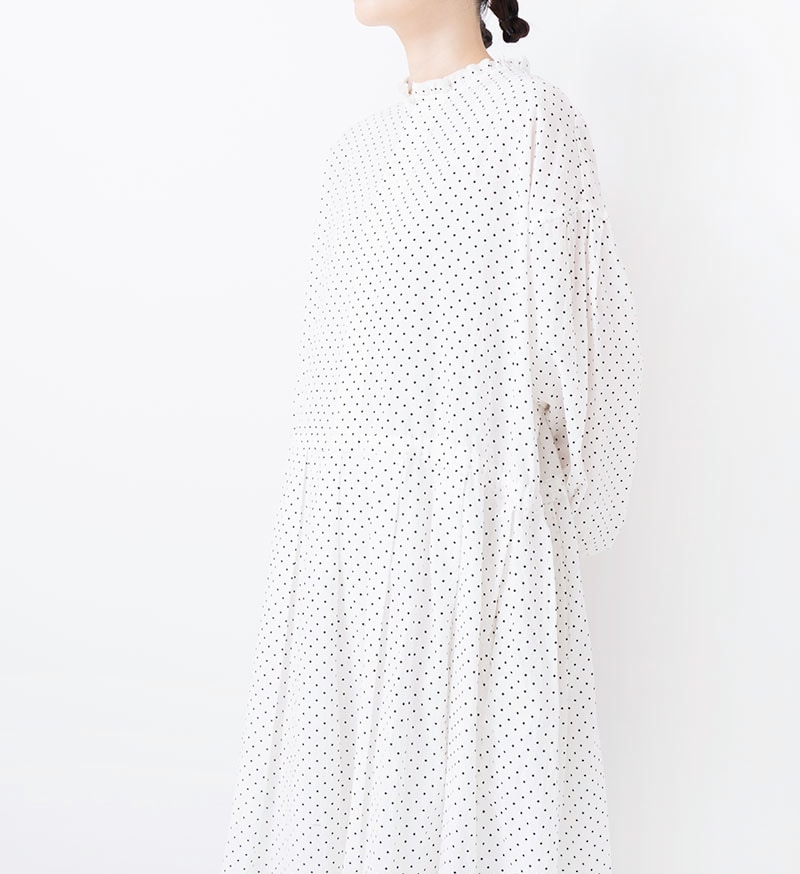 VC-2749<br>ドットフリルワンピース - COLLECTION - Veritecoeur