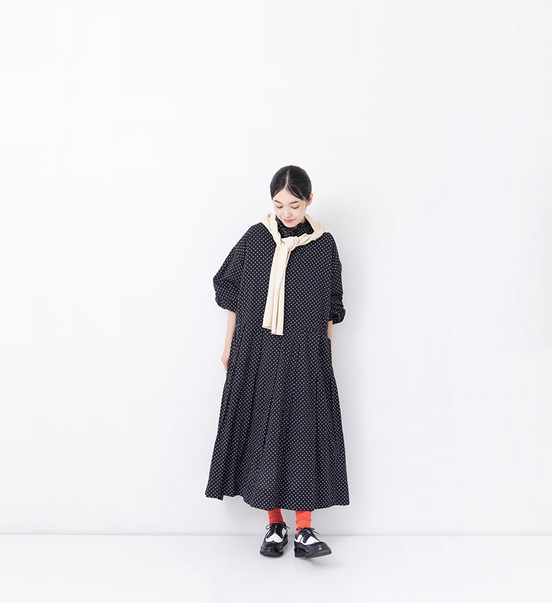 ヴェリテクール ドットワンピース Veritecoeur(ヴェリテクール)【2022SS新作】ドット ワンピース