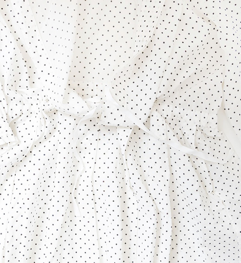 ＊VC-2749<br>ドットフリルワンピース