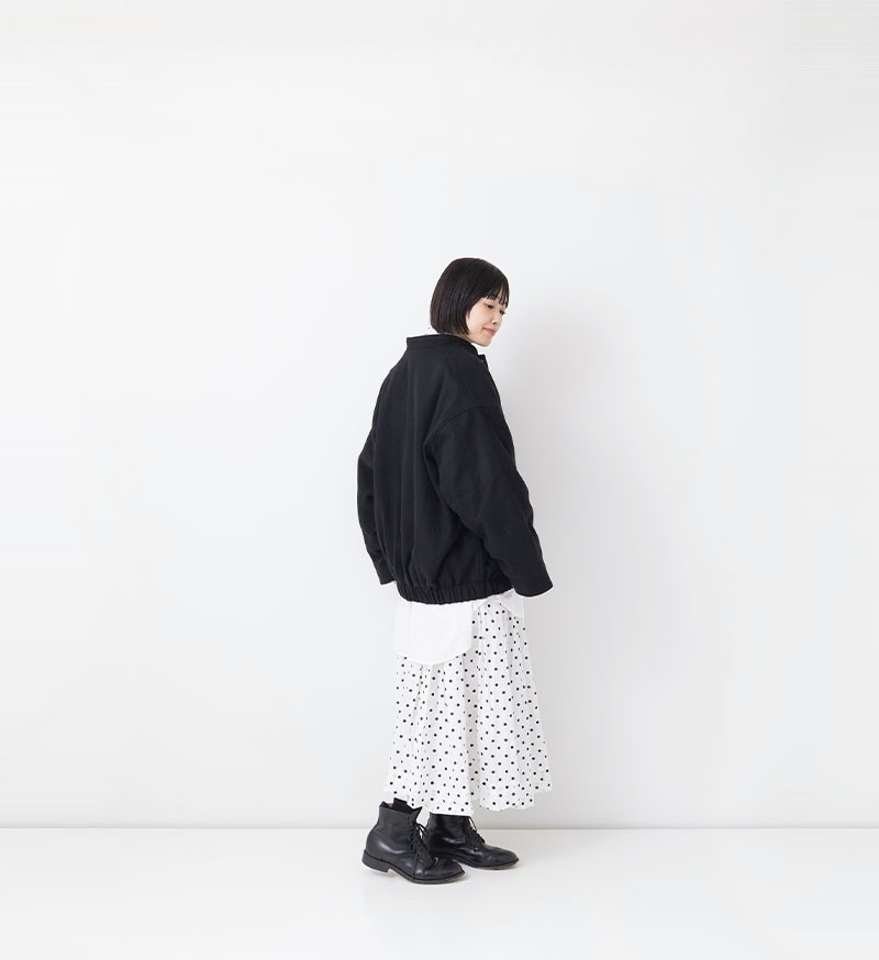 VC-2791<br>ウールフラノブルゾン