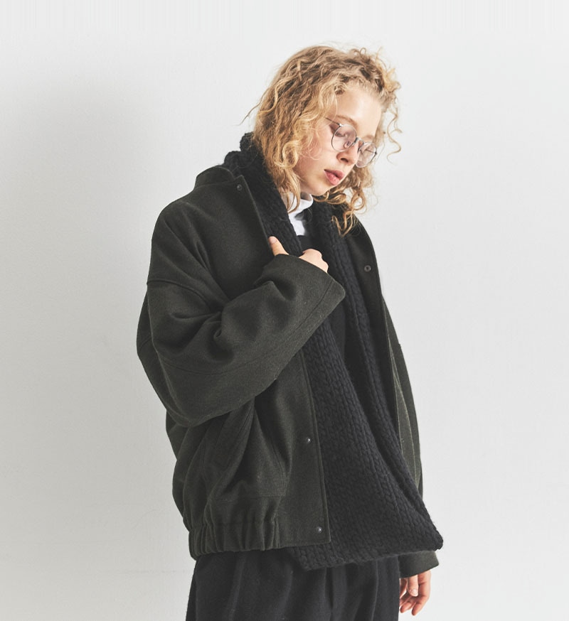 VC-2791<br>ウールフラノブルゾン