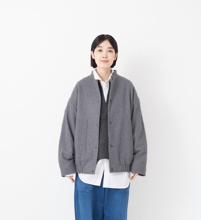 VC-2791<br>ウールフラノブルゾン