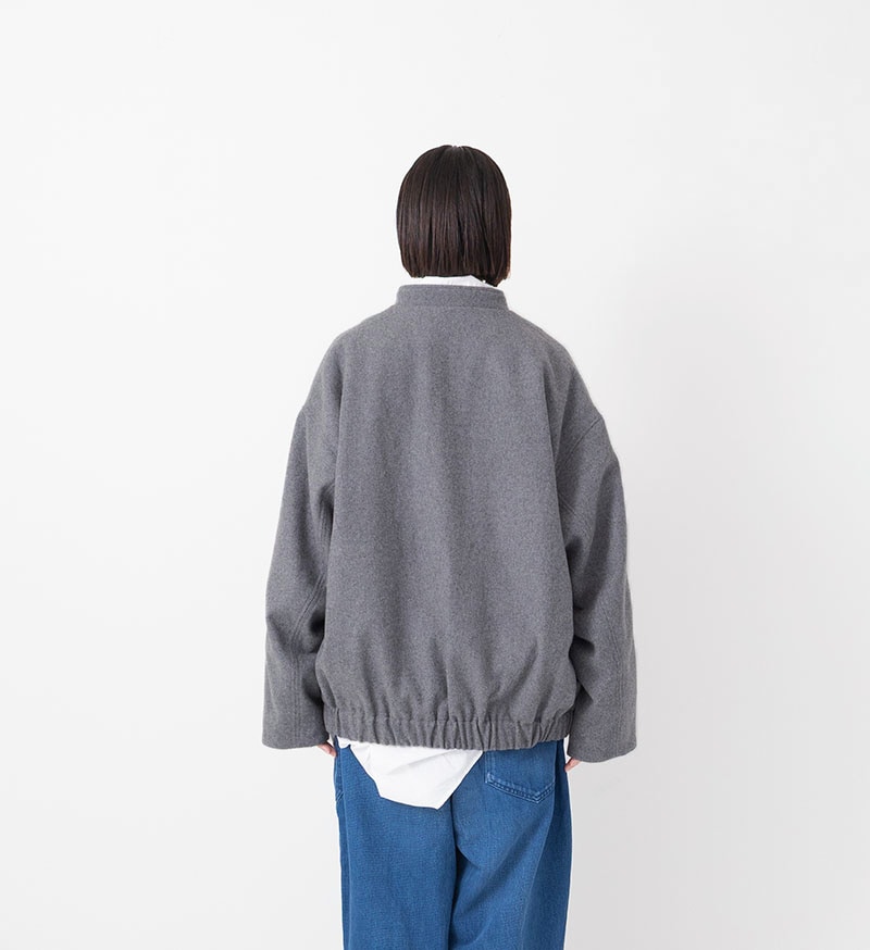 VC-2791<br>ウールフラノブルゾン - COLLECTION - Veritecoeur