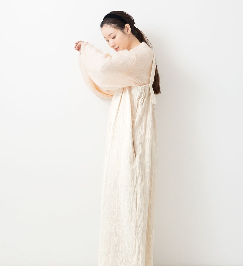 SALE】<br>VC-2641<br>ライトワッシャーサロペットパンツ - Back