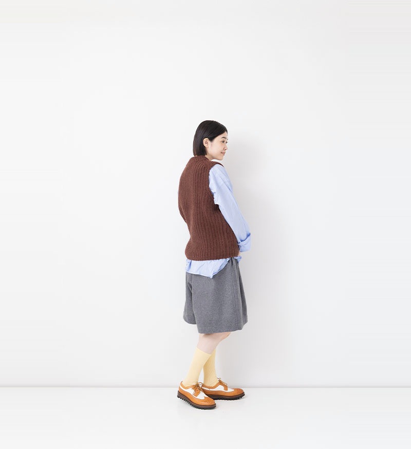 veritecoeur（ヴェリテクール）| ウールパンツ LTD-159<br>ウールパンツ - BASIC - Veritecoeur(ヴェリテクール)