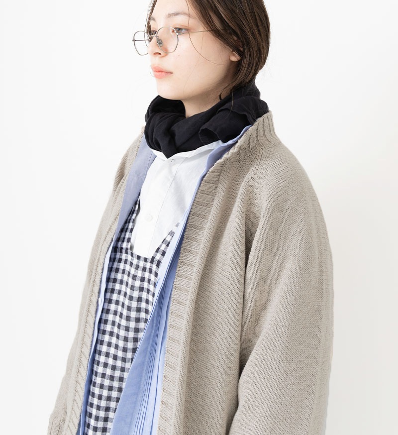 VCK-310<br>ラグランスリーブカーディガン