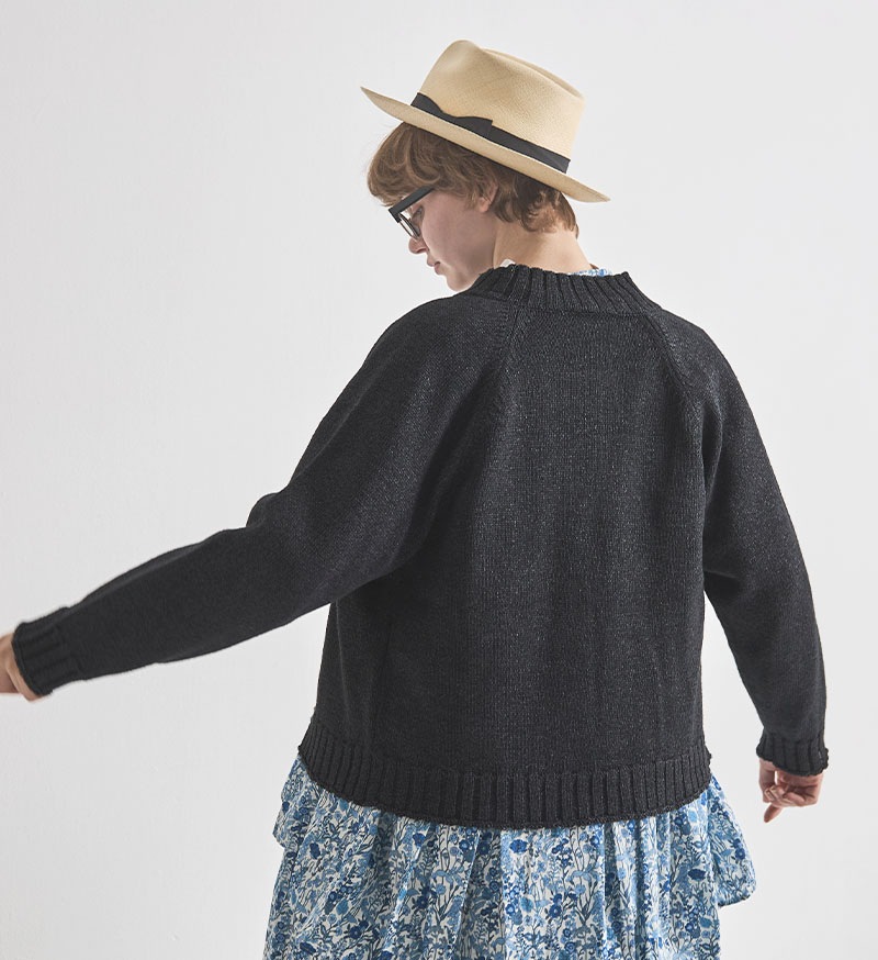 VCK-310<br>ラグランスリーブカーディガン