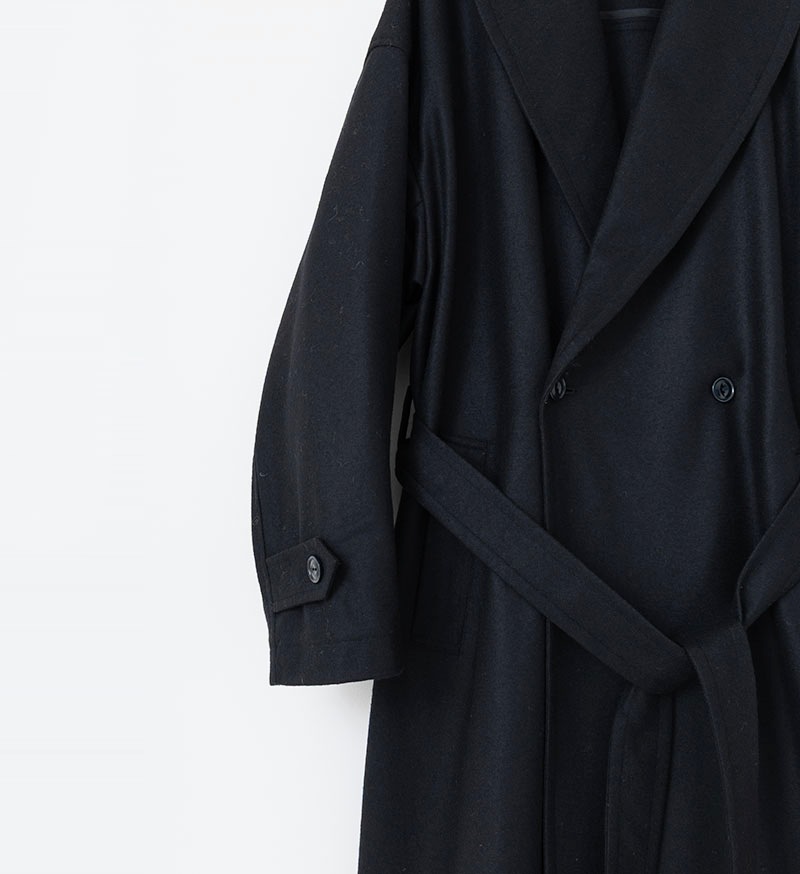 新品　ヴェリテクール　ウールジャケット　コート　黒　ブラック Veritecoeur (ヴェリテクール) チャンキーウールジャケット