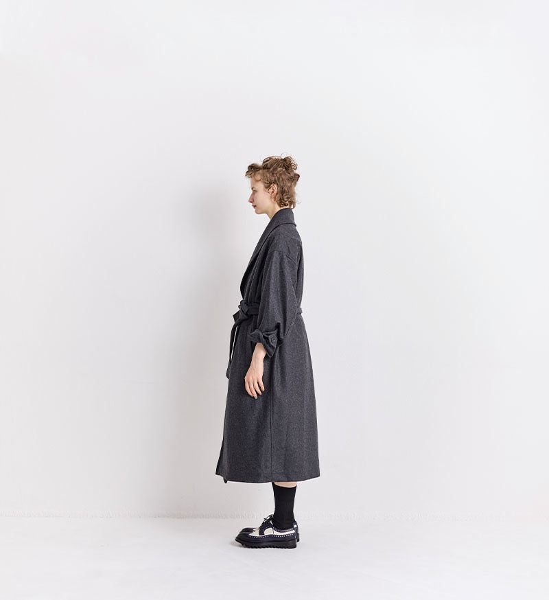 ヴェリテクール　チャーコールグレー　コート ヴェリテクール チャーコールグレー コート Veritecoeur (ヴェリテ