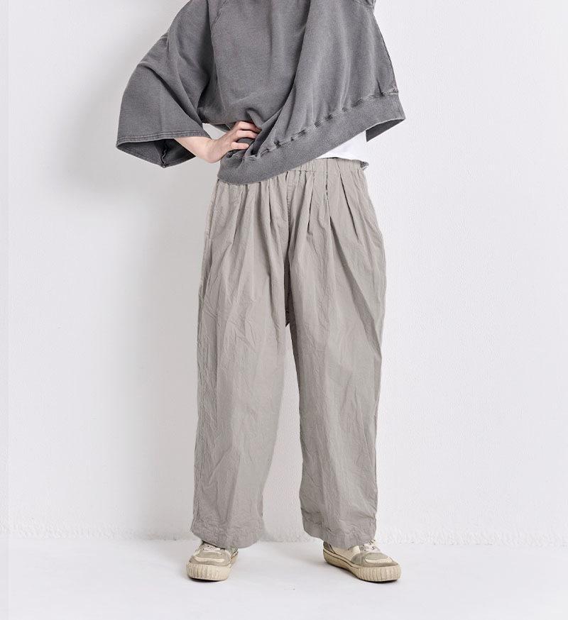 VC-2851<br>ガーメントダイタックギャザーパンツ - COLLECTION VC-2851<br>ガーメントダイタックギャザーパンツ - COLLECTION