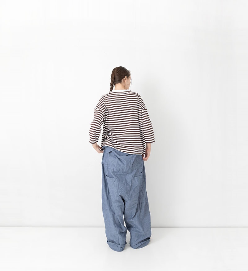VCC-540<br>1×1ボーダーショートスリーブ