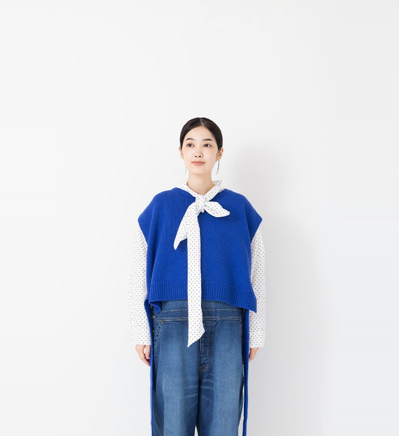 Veritecoeur　ヴェリテクール NT-116 ニットベスト SALE】【12/3(水)21:00より販売】<br>NT-116 ニットベスト - Limited