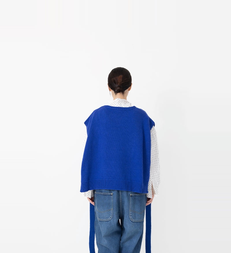 Veritecoeur　ヴェリテクール NT-116 ニットベスト SALE】【12/3(水)21:00より販売】<br>NT-116 ニットベスト - Limited