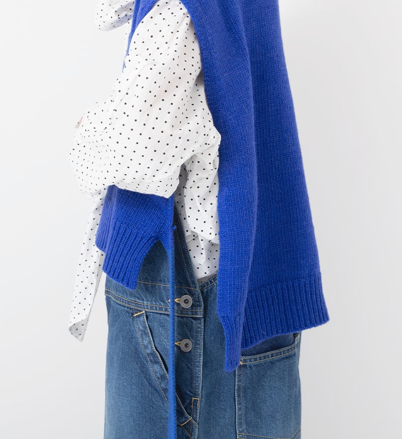 Veritecoeur　ヴェリテクール NT-116 ニットベスト SALE】【12/3(水)21:00より販売】<br>NT-116 ニットベスト - Limited