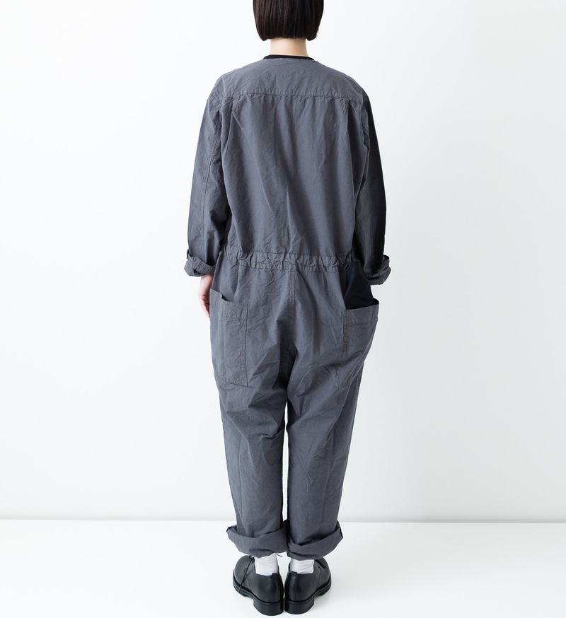 【SALE】VC-2535 シュリンクノーカラーオールインワン