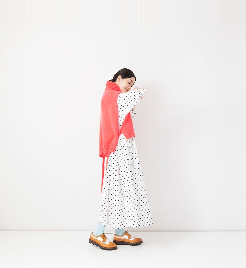 【SALE】【12/3(水)21:00より販売】<br>NT-117 タートルニットベスト