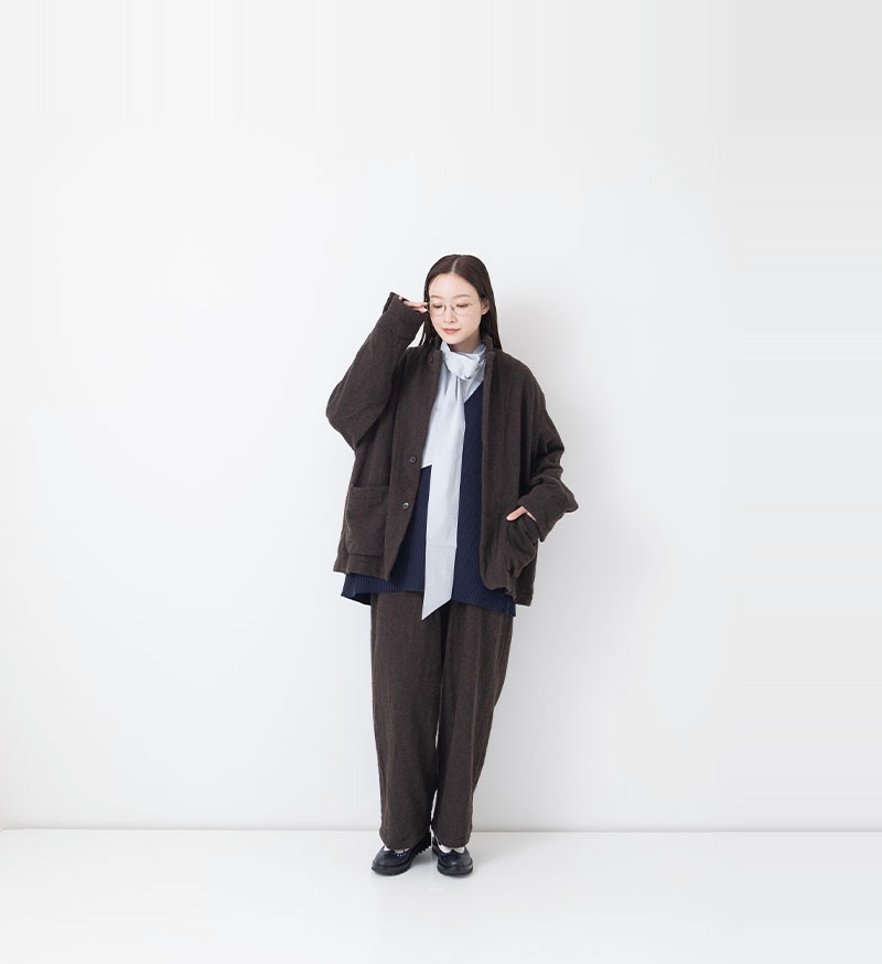 ヴェリテクールveritecoeur VC-2797<br>ウールテーラードジャケット - COLLECTION - Veritecoeur