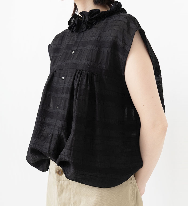 VC-2852<br>フリルレースブラウス - COLLECTION - Veritecoeur