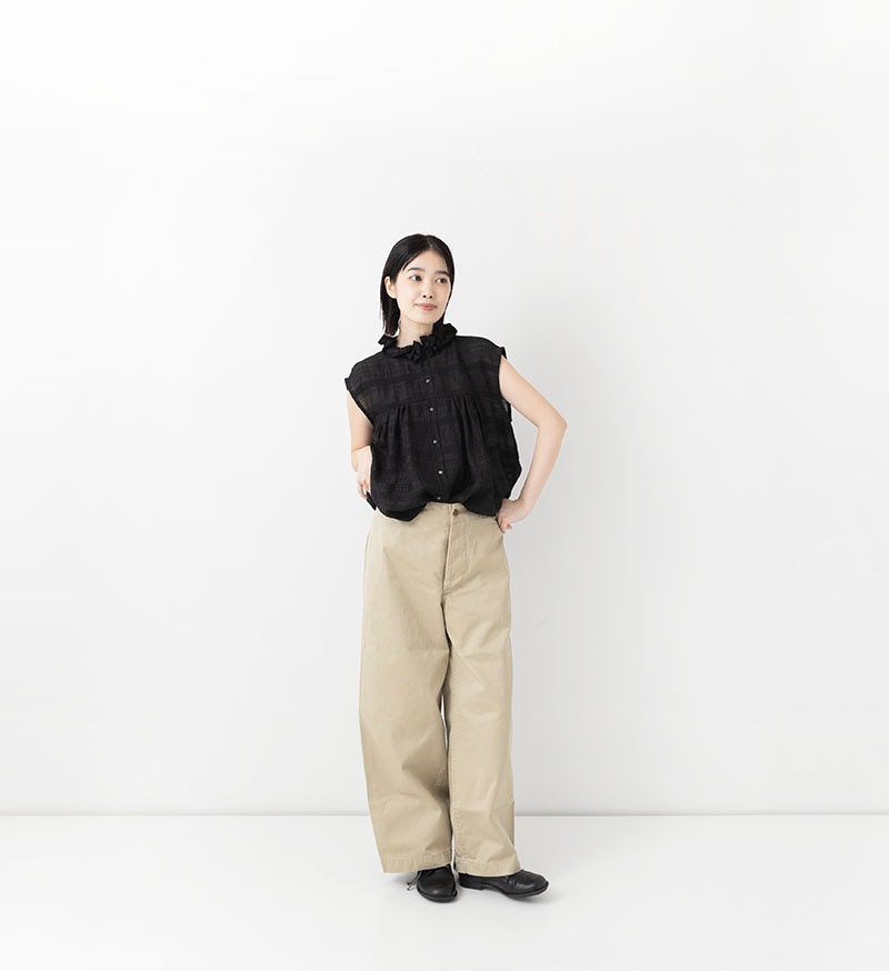 VC-2852<br>フリルレースブラウス - COLLECTION - Veritecoeur